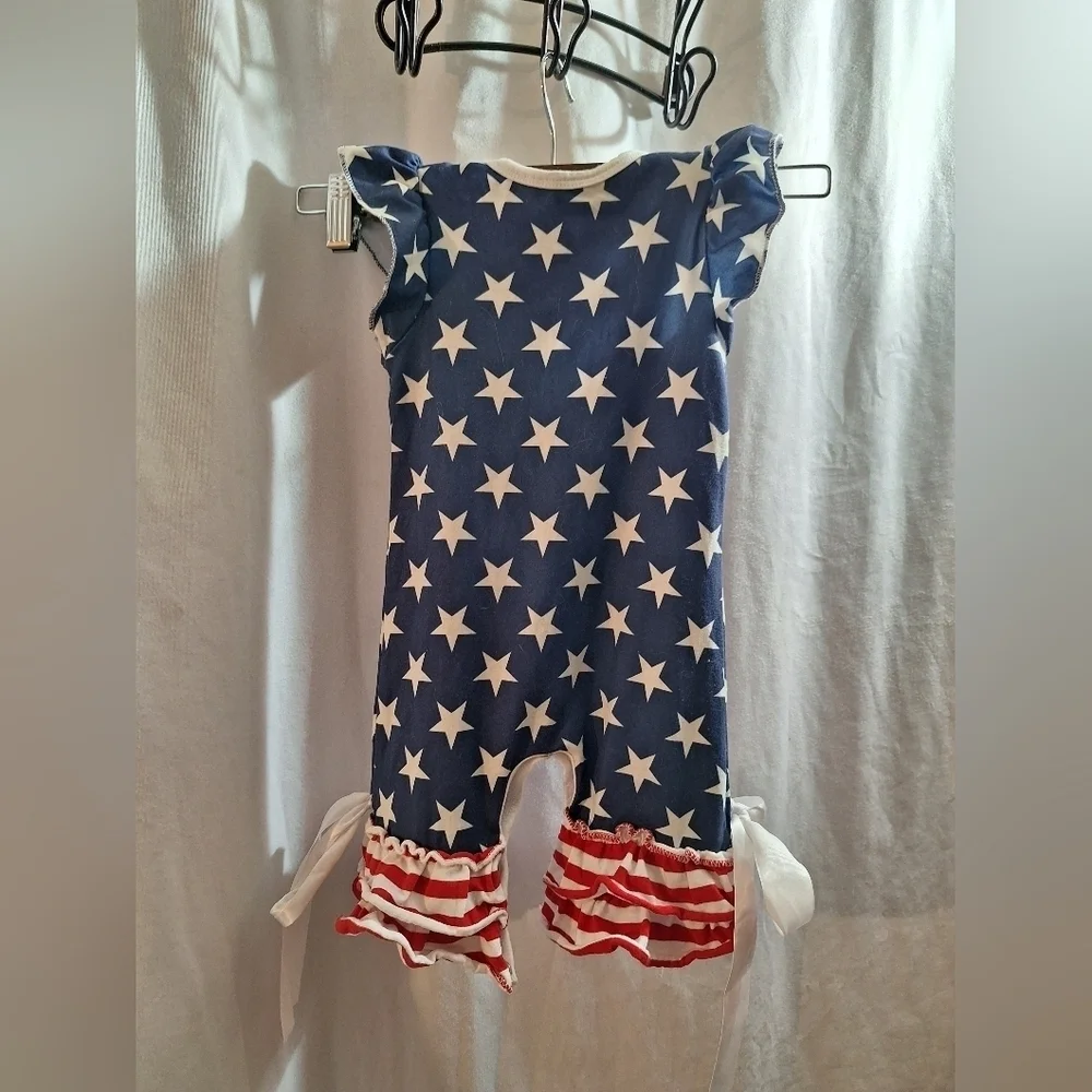 Independent day stars and stripes 2XS